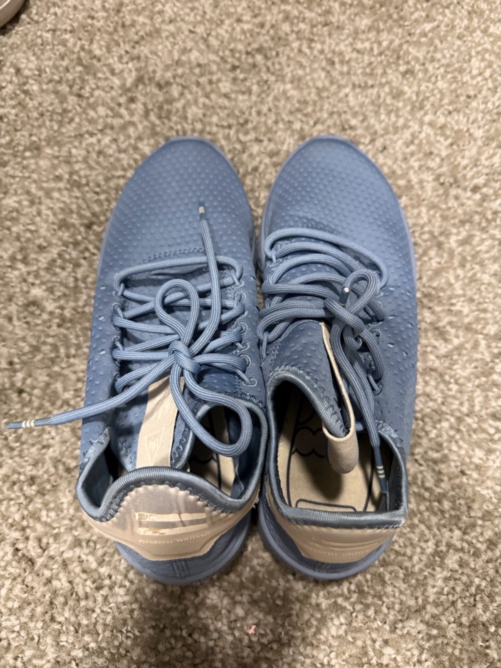 adidas Light Blue Athletic Sneakers